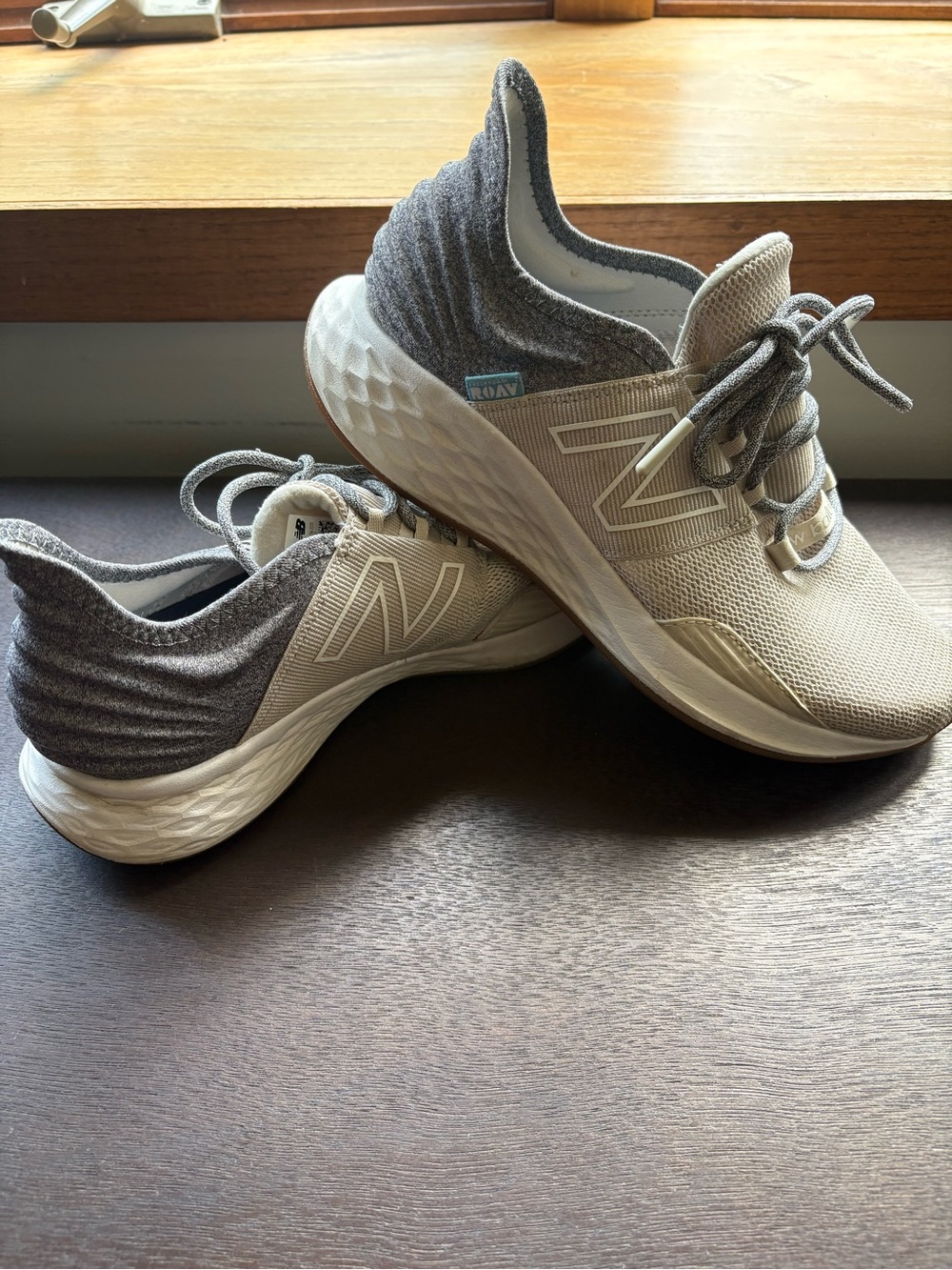 New Balance Women's Tan Knit Sneaker